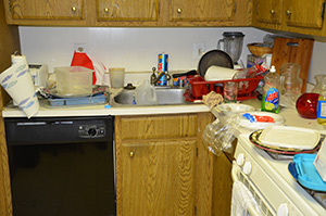 kitchen before