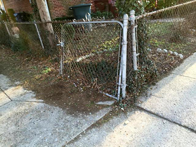 Broken Chain Link Fence Removal Springfield